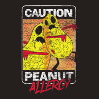 Trending Food Intolerance Caution Peanut Allergy Food Allergy Tank Top | Artistshot