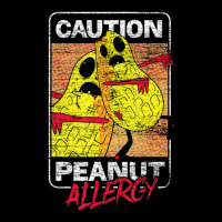 Trending Food Intolerance Caution Peanut Allergy Food Allergy V-neck Tee | Artistshot