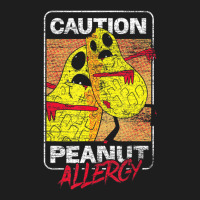 Trending Food Intolerance Caution Peanut Allergy Food Allergy Classic T-shirt | Artistshot