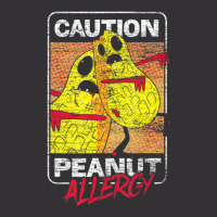 Trending Food Intolerance Caution Peanut Allergy Food Allergy Vintage Hoodie | Artistshot