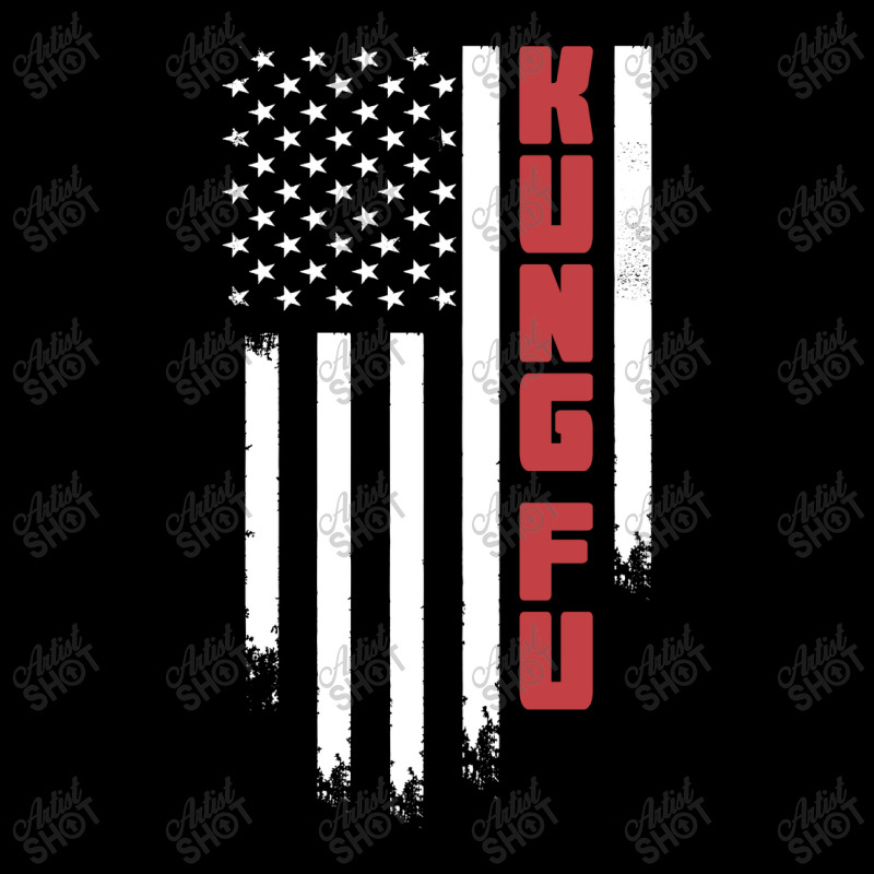 Kung Fu American Usa Flag | Kung Fu Martial Art T-shirt Adjustable Cap by John Phillips | Artistshot