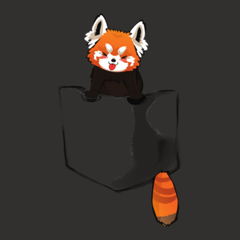 Red Panda In A Pocket Champion Hoodie | Artistshot