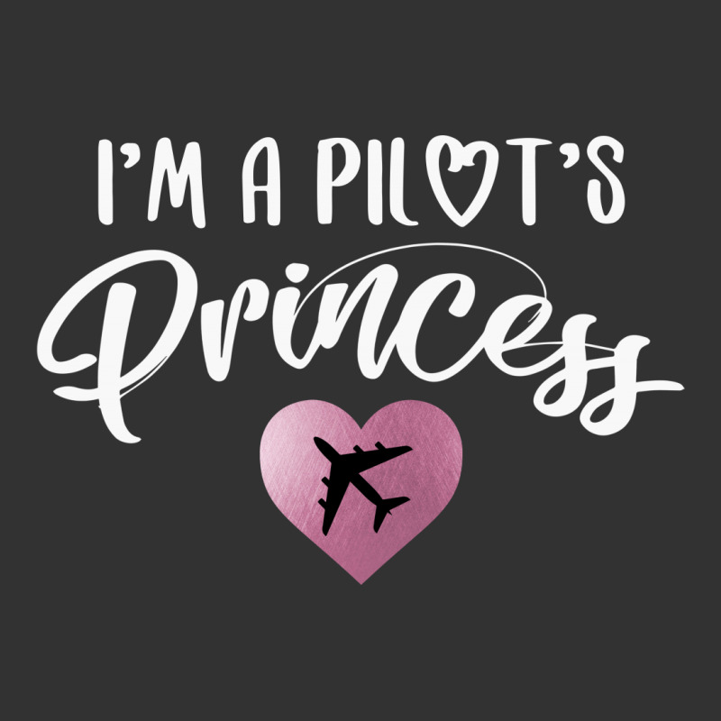 I'm A Pilot's Princess For Dark Baby Bodysuit | Artistshot