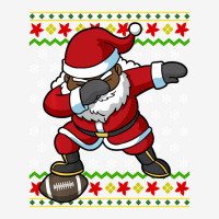 Limited Edition Football Dabbing Black African American Santa Christma Magic Mug | Artistshot