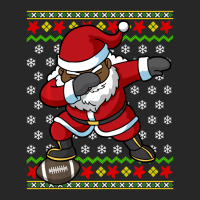 Limited Edition Football Dabbing Black African American Santa Christma Men's T-shirt Pajama Set | Artistshot