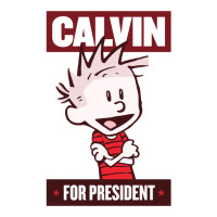 Calvin For President 3/4 Sleeve Shirt | Artistshot