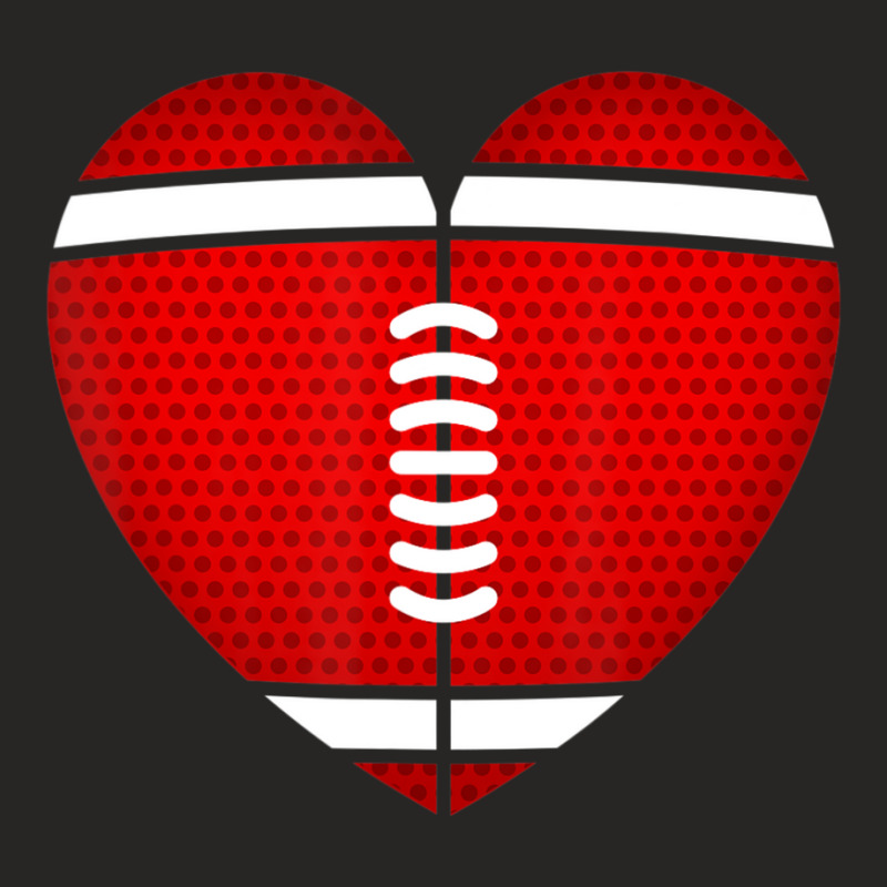 Limited Edition Football Heart Valentine's Day Boys Ladies Fitted T-Shirt by Karyn Love | Artistshot