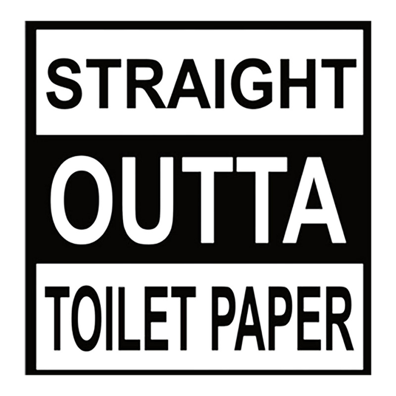 Straight Outta Toilet Paper V-neck Tee | Artistshot