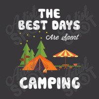 Camping  The Best Days Are Spent Camping Ladies Curvy T-shirt | Artistshot