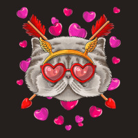 Persian Valentines Day T  Shirt Persian Valentines Day Cat Face Heart Tank Top | Artistshot