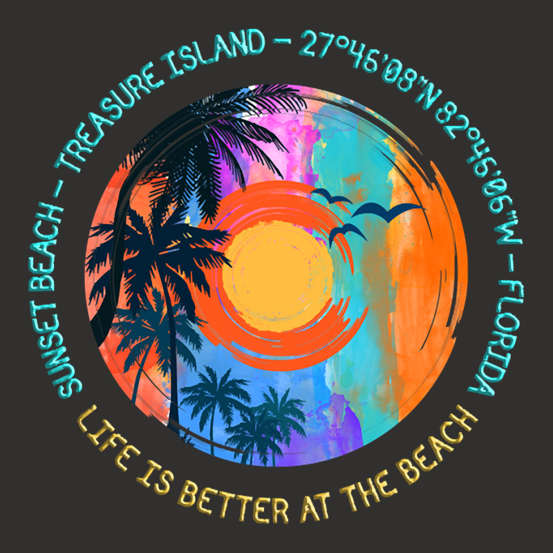 Limited Edition Sunset Beach, Treasure Island, Pinellas County, Florid Champion Hoodie | Artistshot