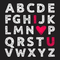 Hot Trend Happy Valentine's Day Cute Retro Teacher Alphabet T-shirt | Artistshot