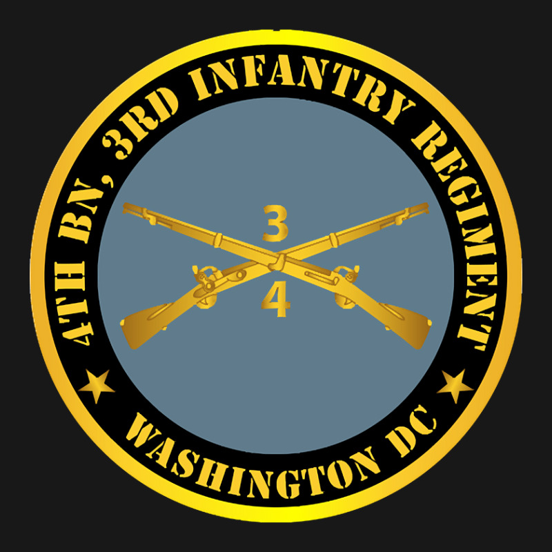 4th Bn 3rd Infantry Regiment - Washington Dc W Inf Branch Flannel Shirt by stumbledfeatures425 | Artistshot