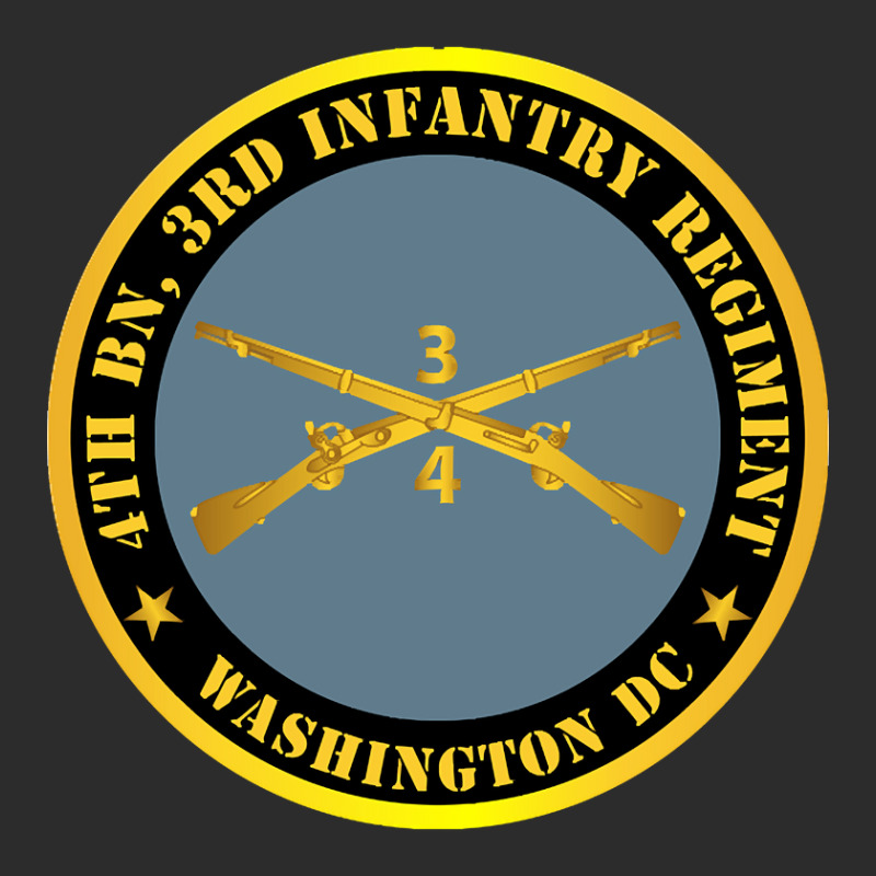 4th Bn 3rd Infantry Regiment - Washington Dc W Inf Branch Exclusive T-shirt by stumbledfeatures425 | Artistshot