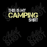 This Is My Camping Shirt Cropped Hoodie | Artistshot