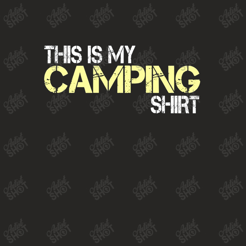 This Is My Camping Shirt Ladies Fitted T-Shirt by hoainv | Artistshot