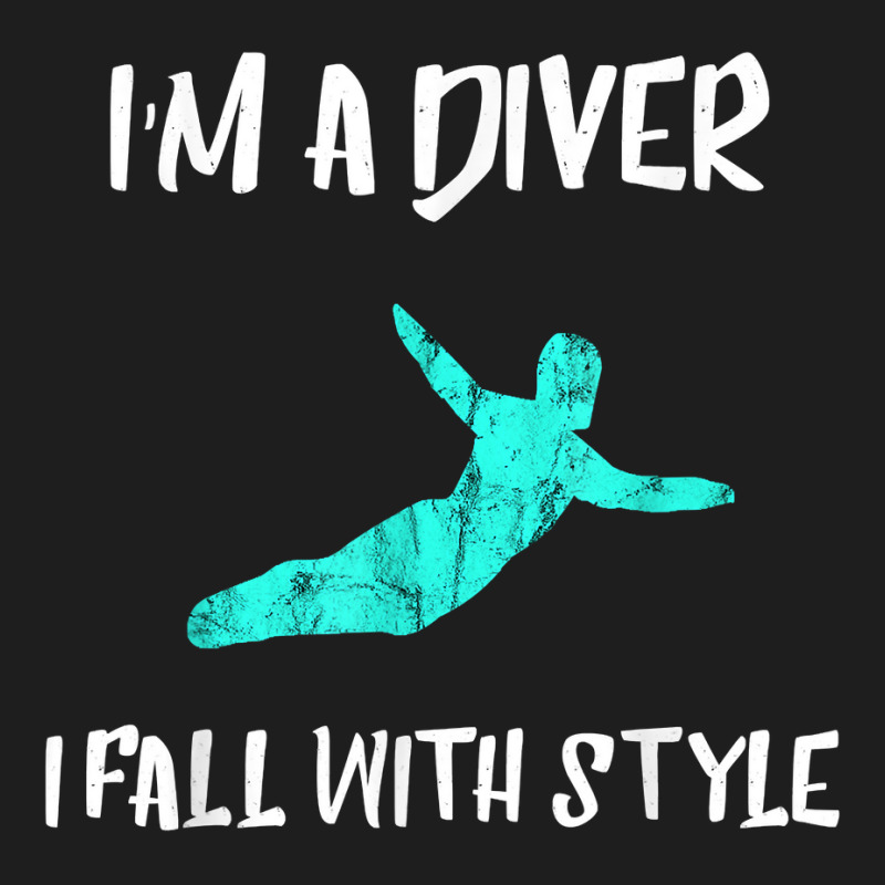 Diver Springboard Diving Platform Diving Aquatic Sport Shirt Classic T-shirt by polioukhi | Artistshot