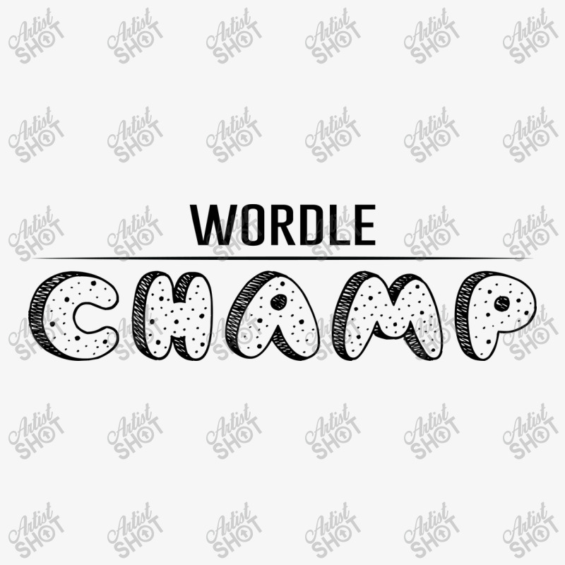 Wordle Champ Ladies Fitted T-Shirt by Fashify | Artistshot