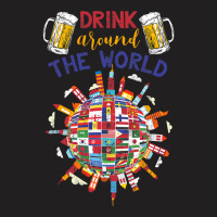 Funny Drink Around World T-shirt | Artistshot