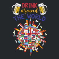 Funny Drink Around World Crewneck Sweatshirt | Artistshot