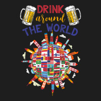 Funny Drink Around World Classic T-shirt | Artistshot