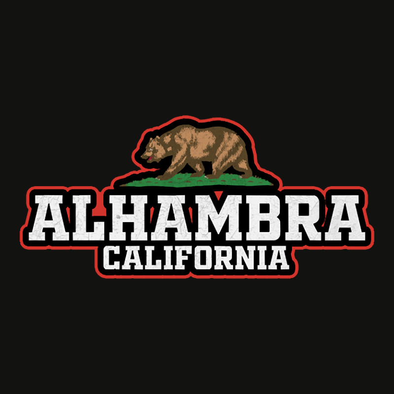 Alhambra California-f4zjj Scorecard Crop Tee | Artistshot