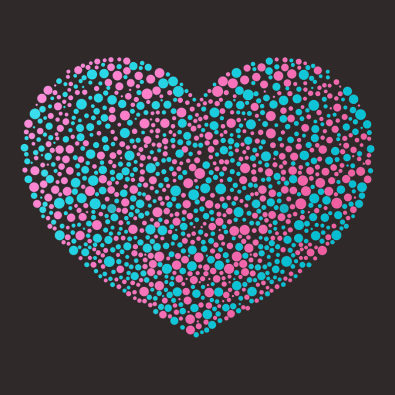 Trending Blue Pink Polka Dot Heart International Dot Day Valentines Racerback Tank by Estrada Link | Artistshot