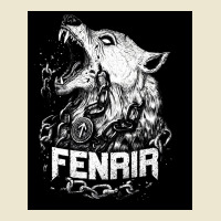 Fenrir Wolf Shirt And Hoodie Norse Mythology Creature  Aesthetic 70s Cropped Hoodie | Artistshot