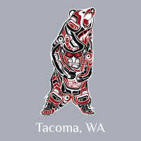 Trending Tacoma Washington Native American Indian Brown Grizzly Bear G Tank Dress | Artistshot