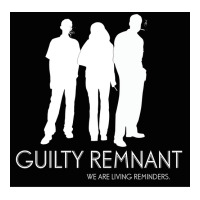 The Leftovers Guilty Remnant Poster Men's 3/4 Sleeve Pajama Set | Artistshot