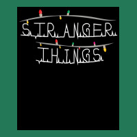 Stranger Christmas Lights Minimalist Tv Amp Design Film Amp Tv Art Pos Ladies Fitted T-shirt | Artistshot