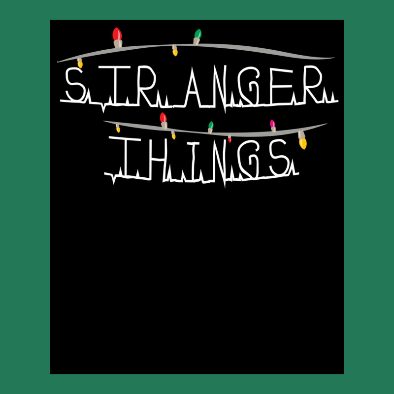 Stranger Christmas Lights Minimalist Tv Amp Design Film Amp Tv Art Pos Ladies Fitted T-Shirt by pruyntawney2 | Artistshot