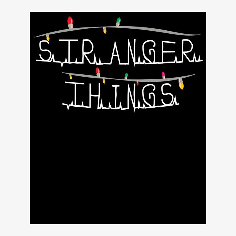 Stranger Christmas Lights Minimalist Tv Amp Design Film Amp Tv Art Pos Scorecard Crop Tee by pruyntawney2 | Artistshot