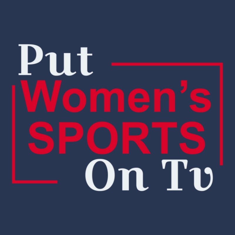 Put Women's Sports On Tv 3 Men Denim Jacket | Artistshot