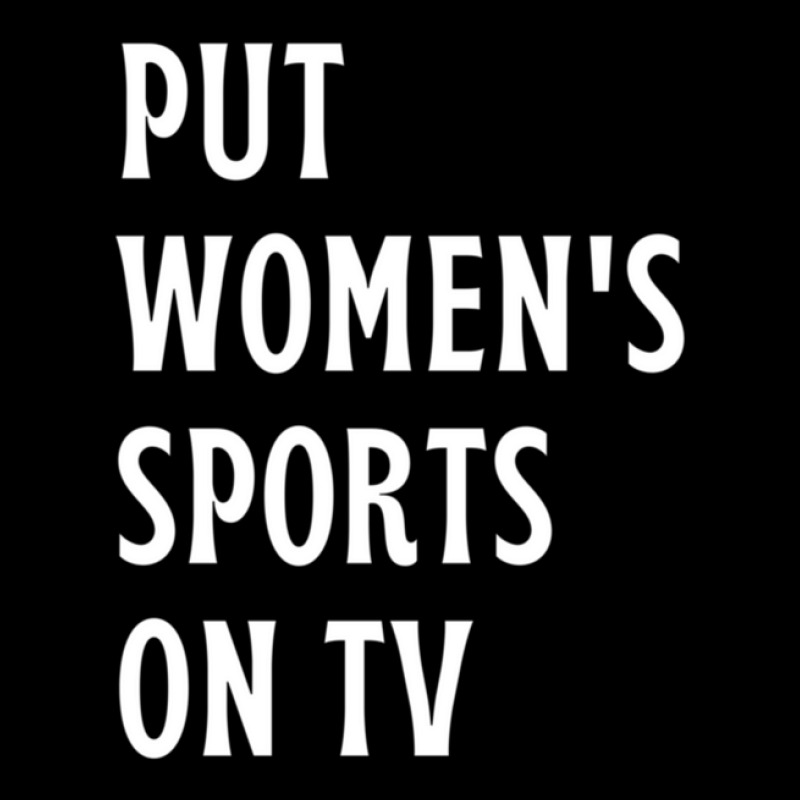 Put Women's Sports On Tv 5 Adjustable Cap | Artistshot