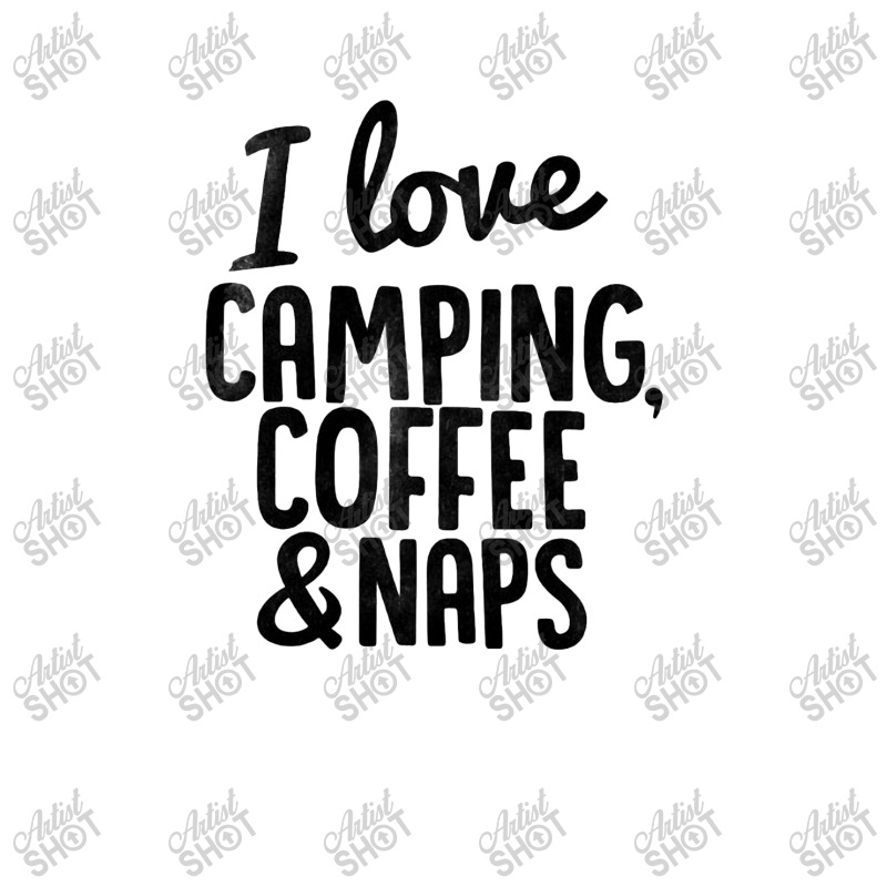 I Love Camping, Coffee And Naps Maternity Scoop Neck T-shirt by hoainv | Artistshot