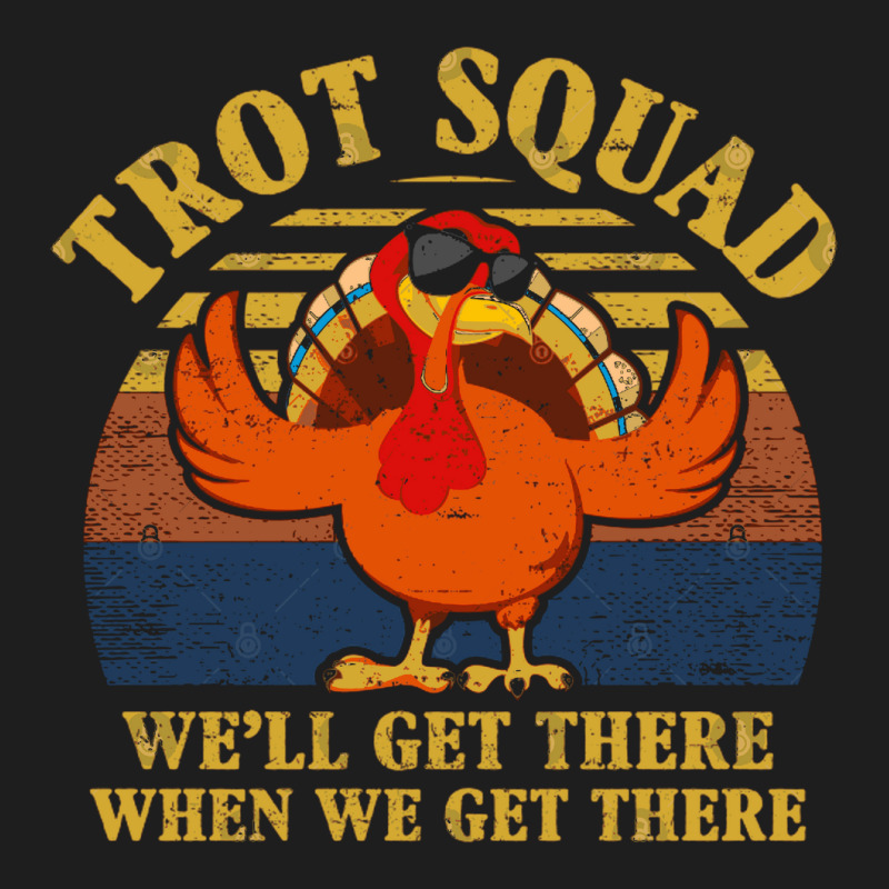 Turkey Trot Squad Funny Thanksgiving Running Costu Classic T-shirt | Artistshot