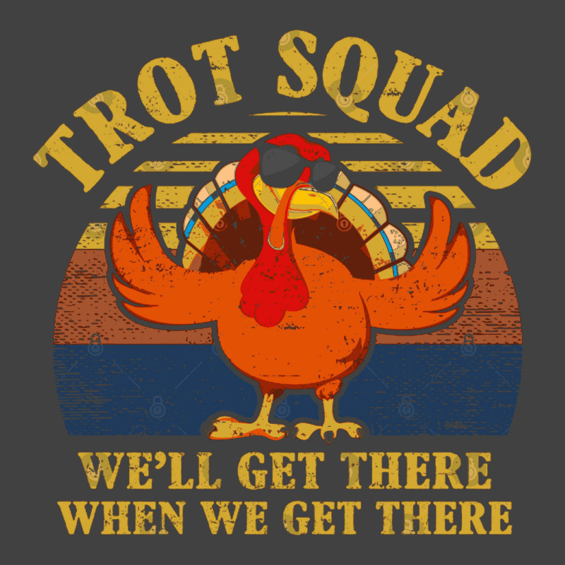 Turkey Trot Squad Funny Thanksgiving Running Costu Vintage T-shirt | Artistshot