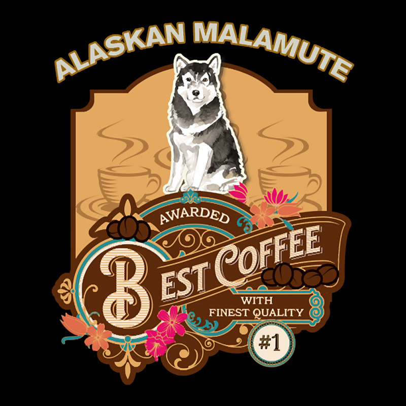 Alaskan Malamute Best Coffee - Dog Owner Coffee Lover Gifts Youth Hoodie | Artistshot