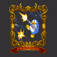 Parodius Penguin With A Machine Gun 1 Vintage Hoodie | Artistshot