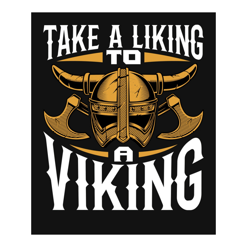 Taking A Liking To A Viking  Quote Humor Zipper Hoodie | Artistshot