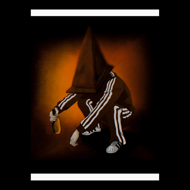 Pyramid Head Slav Squat Poster Metal Print Tapestry 1 Cropped Hoodie by GretchenJennie | Artistshot