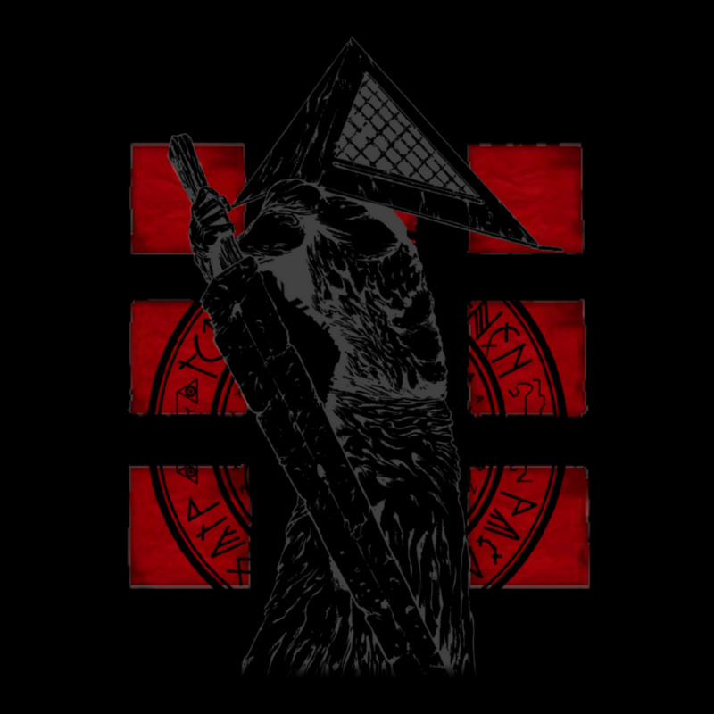 Pyramid Head Tribute Black Background Only 1 Adjustable Cap | Artistshot