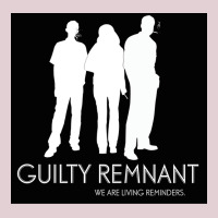 The Leftovers Guilty Remnant Poster Ladies Fitted T-shirt | Artistshot