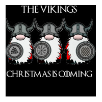 Thevikingschristmasiscoming  Funny Aesthetic 3/4 Sleeve Shirt | Artistshot