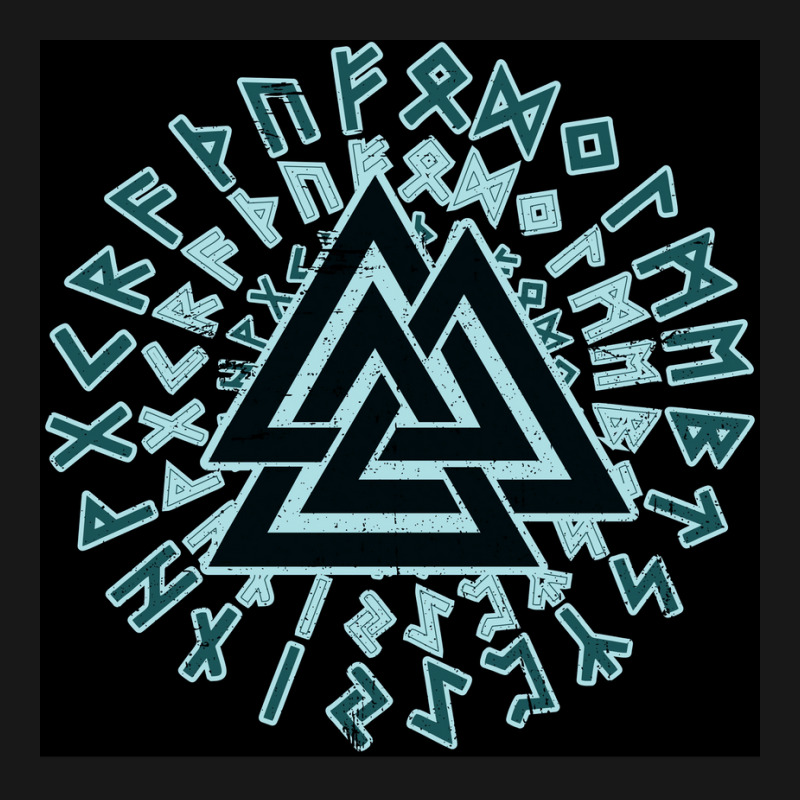 Valknut Wotansknoten Wikingerdreieick  Hipster Boy Flannel Shirt | Artistshot