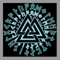 Valknut Wotansknoten Wikingerdreieick  Hipster Boy Unisex Hoodie | Artistshot