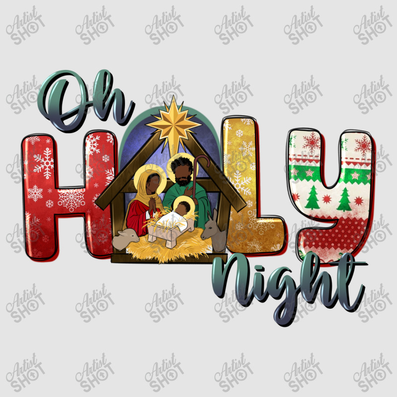 Oh Holy Night Black Holy Family Black Jesus Exclusive T-shirt | Artistshot