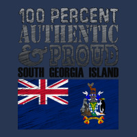 100 Percent Authentic And Proud South Georgia Island! Ladies Denim Jacket | Artistshot