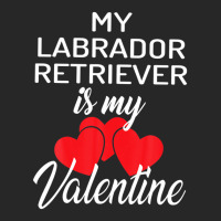 My Labrador Retriever Is My Valentine Valentines Day Men's T-shirt Pajama Set | Artistshot